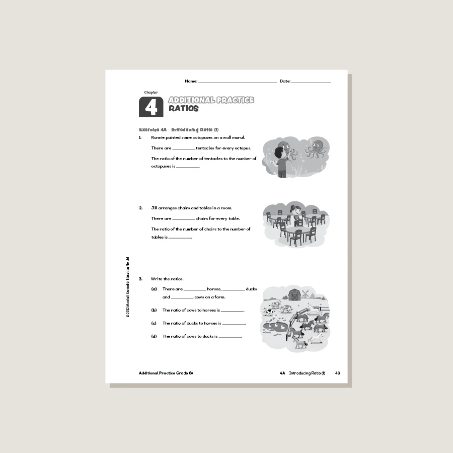 Primary Mathematics Additional Practice 6A (2022 Edition) - Image 2