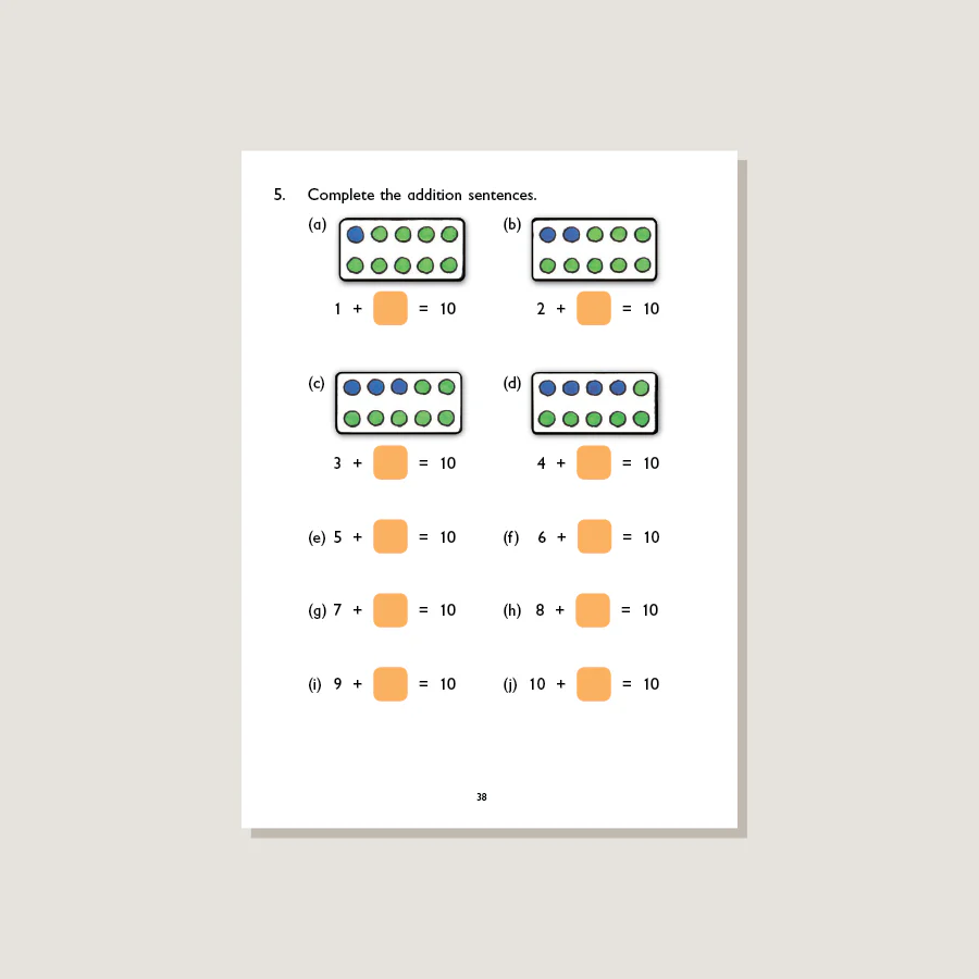 Primary Mathematics Standards Edition Textbook 1A - Blemished - Image 2